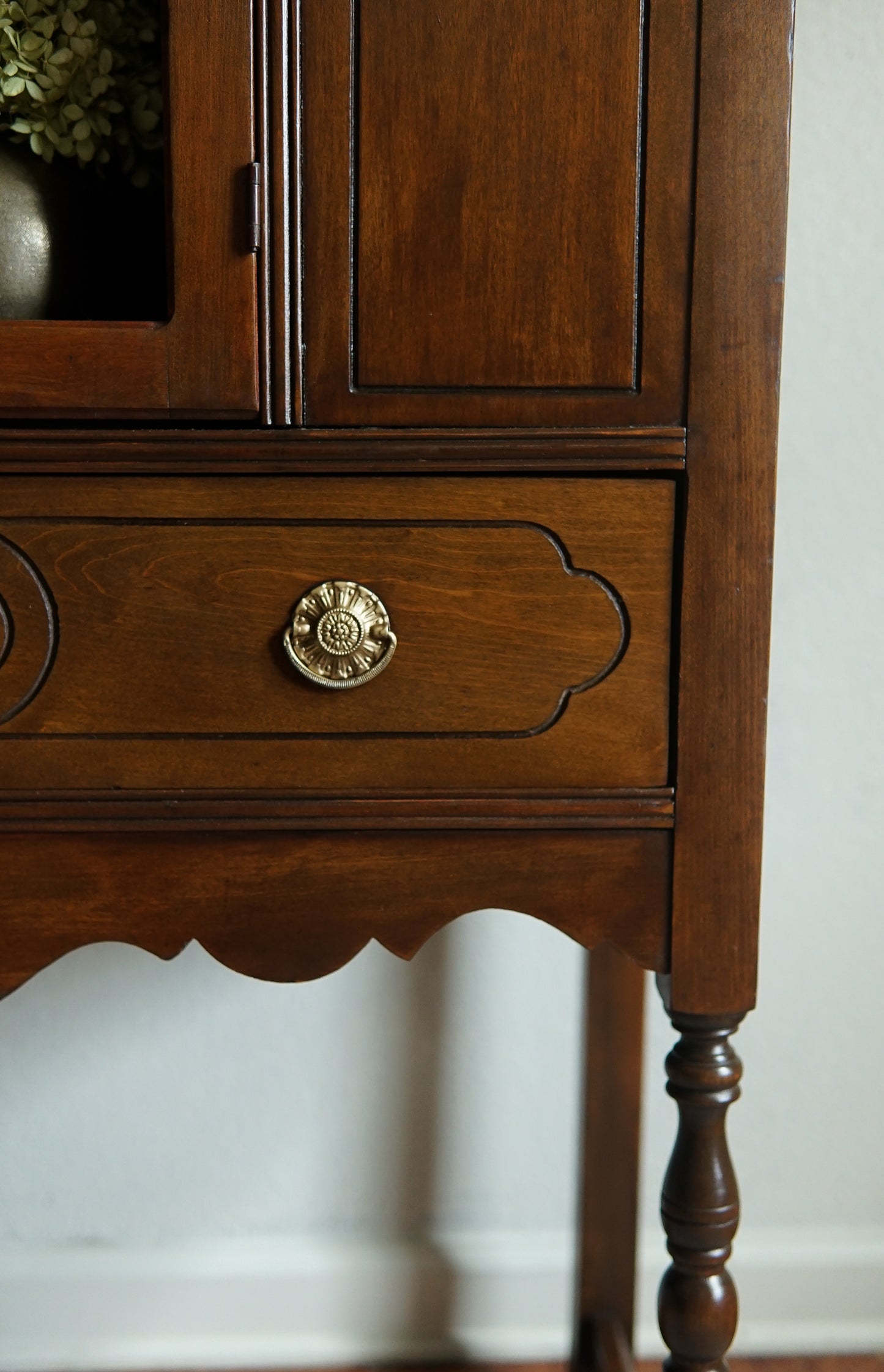 1920s Solid Wood Cabinet